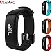 LEMFO P1 Bluetooth Waterproof Fitness Tracker with Heart Rate Monitor and Blood Pressure Sports Smart Wristband Pedometer Smart Bracelet Call Reminder Smart Band For Android iOS (Black)