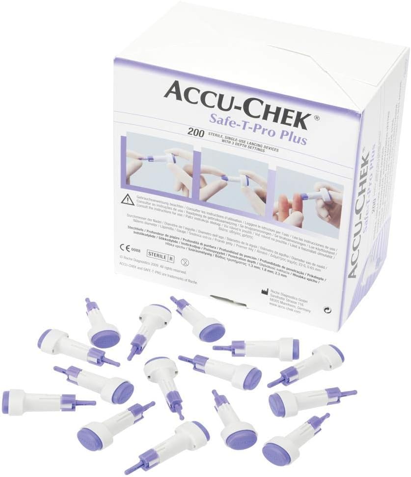 Accu-Chek Safe-T-Pro Plus Lancets x 200 - D256