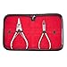 BodyJewelryOnline Ring Plier Body Piercing Tool Kit, Includes [1 Small Ring Opening Plier, 1 Small Ring Closing Plier,Zippered Case Pouch], Stainless Steel, Hypoallergenic, Nickel-free