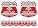 2 Home security alarm system signs with 6 matching weatherproof security system stickers