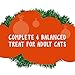 Purina Friskies Made in USA Facilities Cat Treats, Party Mix Original Crunch Holiday - 20 oz. Canister