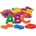Constructive Playthings Giant Magnetic Uppercase Letters, Large Educational Magnets for Kids, BKM-302
