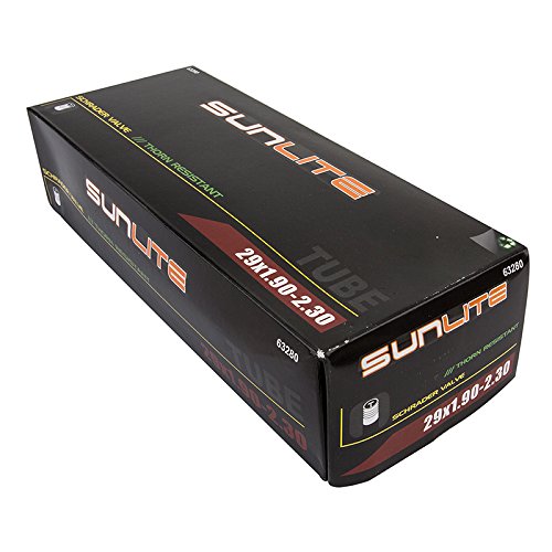 Sunlite Thorn Resistant Schrader Valve Tube, 29 x 1.9-2.30