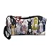 Travel Makeup Colourful Cartoon Horses Pony Childhood Pattern Cosmetic Pouch Makeup Travel Bag Purse Holiday Gift For Women Or Girls