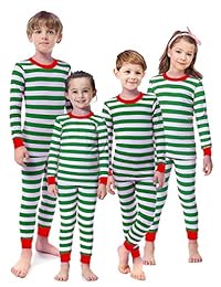 Ropa de dormir a juego para niños, diseño de familia de Navidad