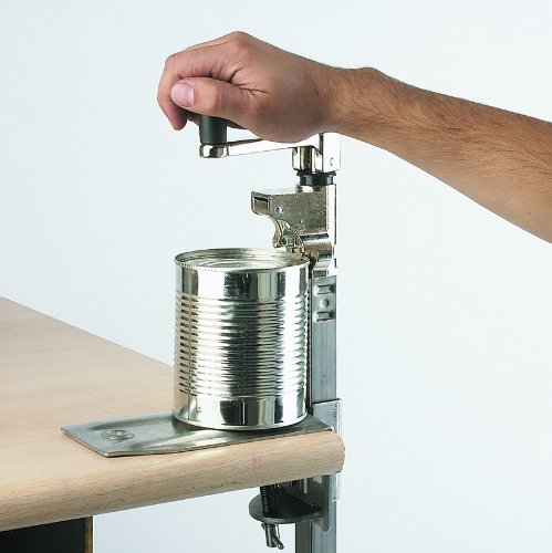 image for BOJ Commercial Grade Manual Can Opener with Angled Bar (Stainless Stee