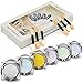 Becoyou Nail Glitter Powder Shinning Nail Mirror Powder Set Makeup Art with Sponge Stick