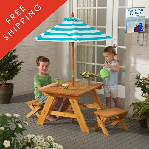 Kids Bench Table Umbrella Seat Outdoor Canopy For Patio Garden Picnic
Childrens Camping Study And Toddler Activity Kids Craft Childrens Play
Desk And eBook By NAKSHOP