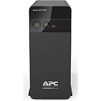 APC BX600C-IN 600VA/360W UPS System for Personal Computers, Home Entertainment to APC Back-UPS BX600C-IN 600VA/360W UPS System for PC, Home Office & Entertainment