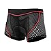 X-TIGER Men’s Cycling Underwear Shorts 5D Padded Gel,MTB Biking Shorts Pants with Breathable,Adsorbent Design,Black Red Lthumb 1