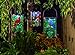 New Creative Cardinal Garden Friends Hanging Solar Lantern