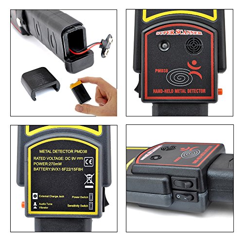 3 Handheld+Metal+Detector+Security+Wand
