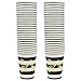 Gift Boutique 50 Count Graduation Party Cups Disposable 9 Ounce Paper Drinking Cup in Black and Gold Foil for Class of 2022 Congrats Grad Elegant Party Supplies Tableware Decorations