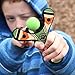 Mighty Fun! - Mischief Maker® Wooden Slingshot - Classic Series - Real Wood Slingshot for Kids, 4 Soft Foam Balls and Storage Bag - Ages 4+ (Green)