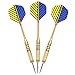 Rose Kuli Darts Brass Barrels Stainless Steel Needle Tip Aluminum Shaft Laser Flights Dart with 6 Shafts Rods