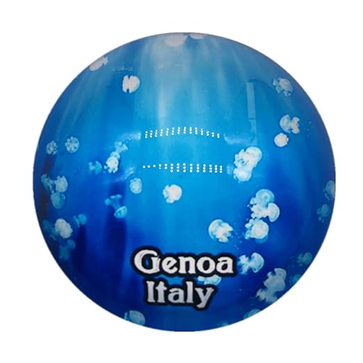 Weekino Souvenir Génova Acuario Italia Imán de Nevera Cristal de ...