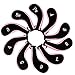 Aeola Golf Club Headcovers, Zipper headcovers for Golf Clubs Iron Covers with Interchangeable Number Tag, Pink - 10Pcs