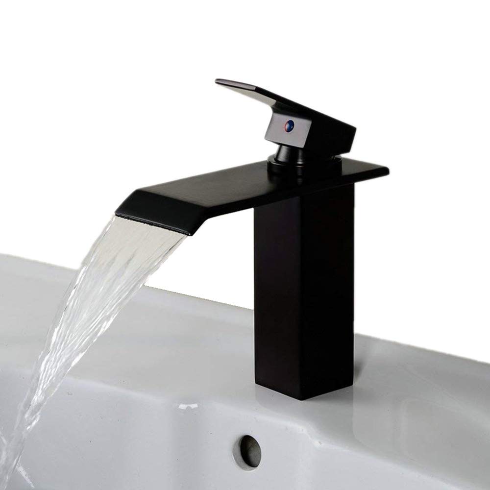 Hiendure® Soild Brass Deck Mount Centerset One Handle Rectangle