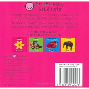 Bilingual Bright Baby Colors (Spanish Edition)