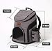 RETRO PUG Cat Carrier Backpack - Front Pack - Airline Approved - Strap Adjustable - Pet Carriers for Small Dogs and Cats - Travel, Hiking, Outdoor with Dog - Include Fleece Pad - Up to 10 lbs