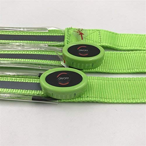 LED Horse Breastplate Collar High Visibility Tack for Horseback Riding Adjustable, Sturdy & Comfortable Hi-Viz Equestrian Safety Gear (Green)