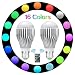 TENLION E26 RGB LED Light Bulbs, 60 Watt Equivalent 16 Color Changing 10W Led Light Bulb with Remote,Dimmable | 2-Pack primary