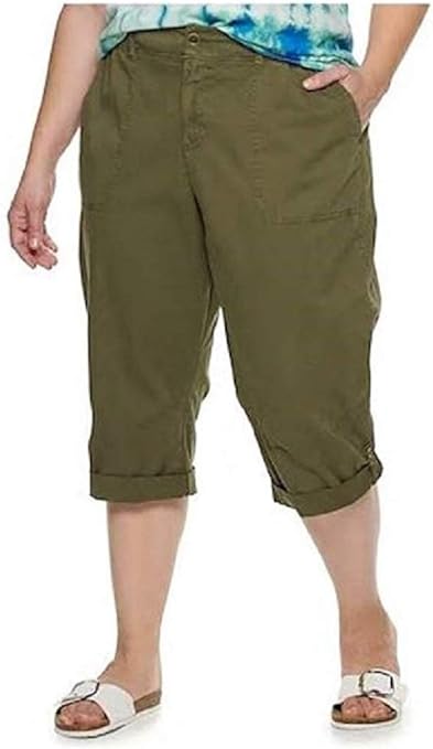 evri utility capri pants