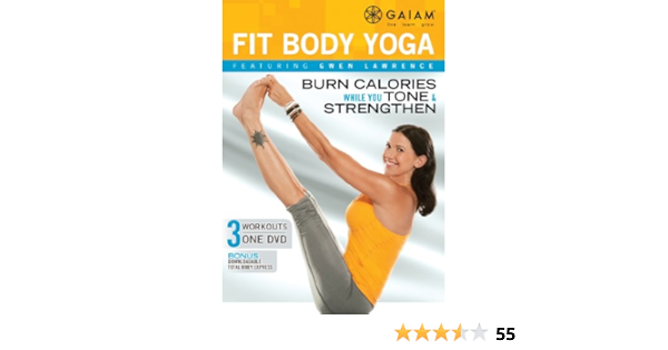 Amazon Com Gwen Lawrence Fit Body Yoga Dvd Gwen Lawrence Gaiam Movies Tv