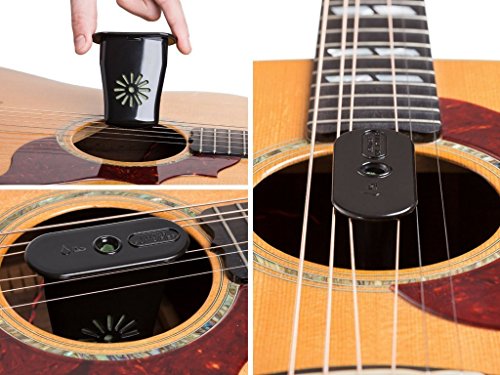 Soarun Acoustic Guitar Humidifier - Easy to Eliminate Fret & Wood Cracks (Black) - Thumbnail 4