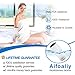 Aifoaliy Waterproof PICC Line Cast Cover for Shower Bath, Adult Reusable Arm Elbow Wound Cover Sleeve Bag for Chemotherapy, Watertight IV Line Bandage Dressing Protection Reusable
