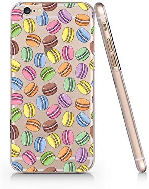 Cute Macaron Transparent Plastic Phone Case for Iphone 6 6s ^_^ Yurishop (VA1029.6sl)