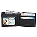 Hoobest RFID Blocking Leather Wallet For Men- Excellent Trifold Wallet (Black)