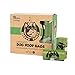 Lucky's Pawty 240 Biodegradable Poop Bags/Dog Waste Bags, 16 Rolls, Unscented, Eco-Friendly, Premium Thickness & Leak Proof, Easy Detach & Open