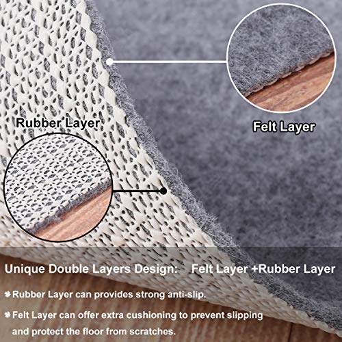 Non-Slip-Pad-Rug-Grippers-8x10-18-Thick-Felt-Rubber-Double-Layers-Area-Carpet-Mat-Tap-Provides-Protection-and-Cushioning-for-Hardwood-or-Tile-Floors