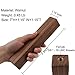 Fanfoobi Mini keg tap handle, Blank Walnut small beer tap handle, 7