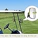 Valchoose Golf Cart Side Mirrors for EZ-GO, Club Car, Yamaha, Foldable Golf Cart Rearview Mirrors