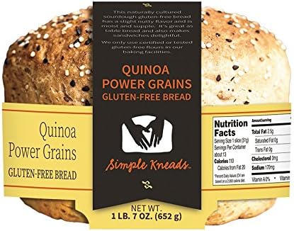 Quinoa Power Grains Gluten-free Bread - 4 Pack