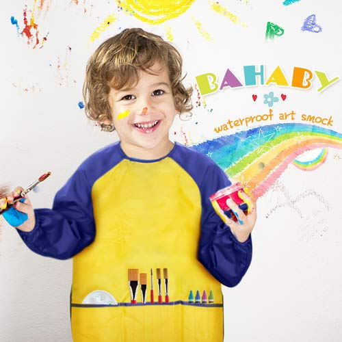 1 Toddler+Children+Waterproof+Painting+Pockets