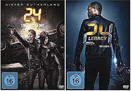 24 Live Another Day Staffel 9 + 24 Legacy Staffel 1 / DVD Set