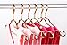 Promotion Aluminum Metal Hangers Clothes Hanger Heavy Duty Organizer Fade-proof Widen Pack of 10 (Gold)