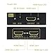 AstroAI 4K 1X2  HDMI Splitter 1 In 2 Out Amplifier Ver 1.4 Support 3D 1080P