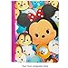 Tsum Tsum Back to School Supply Stationery Set | Spiral Notebook, Subject Composition Book, 2-Pocket Folder, 3-Ring Pencil Pouch Case | Pre-School Elementary First Second Third Fourth Grades (Tsum)
