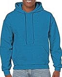Gildan Adult Heavy Blend� Hooded Sweatshirt (Antique Sapphire) (Large)