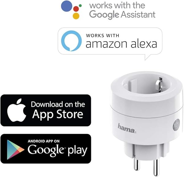 Hama 176567 Goobay   Enchufe WiFi pequeo 2300 W 10 A