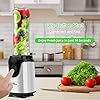 Blender, Vacpower Smoothie Blender with 2 x 600ml Travel Bottles, BPA Free, Smoothie Maker for Fruits, Shakes, Vegetable and Baby Food, 25,000rpm
