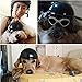 IAMUQ Dog Helmet, Cool Black Pet Hat Funny Dog Helmet for Sun Rain Protection Small Medium Costumes Accessories - S