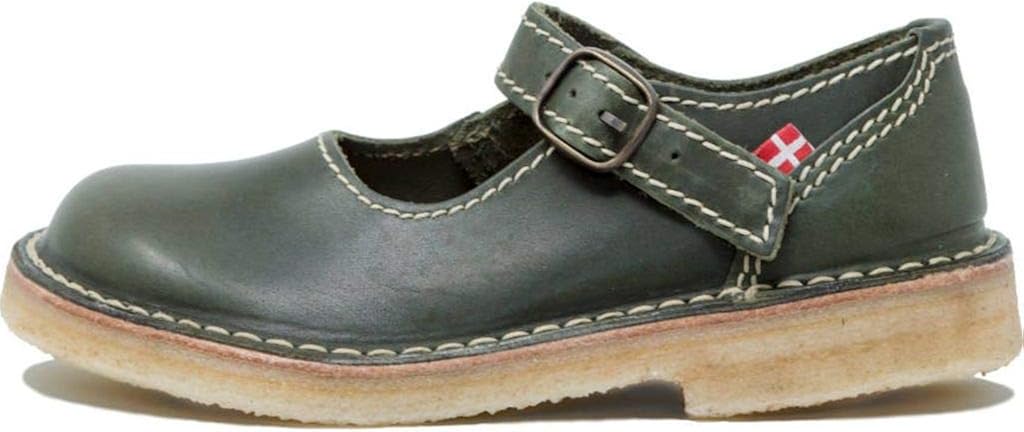 Amazon.com | Duckfeet Leather Himmerland Mary Jane Shoes - Green - EU 38 | Boots