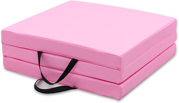 Dreamade Tappetini Per Ginnastica Pieghevole Per Esercizio Aerobica Tappetino Da Yoga 180x60x6cm Rosa Amazon It Sport E Tempo Libero
