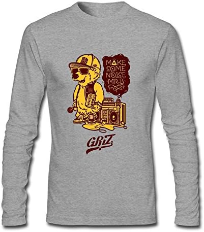 FSCYHX Men's Long Sleeves T-Shirts BUKU MUSIC AND ART PROJECT GRIZ