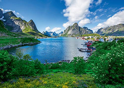 Ravensburger Puzzle 19711 - Auf den Lofoten - 1000 Teile Puzzle für Erwachsene und Kinder ab 14 Jahren, Landschaftspuzzle – Bild 4